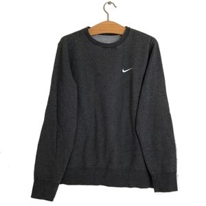 Nike Men's Dark Grey Crewneck Pullover Size L